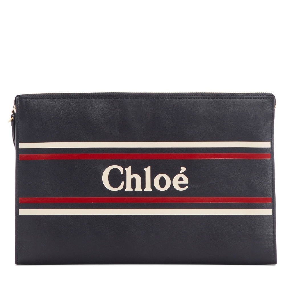 NEW Chloe Leather Clutch